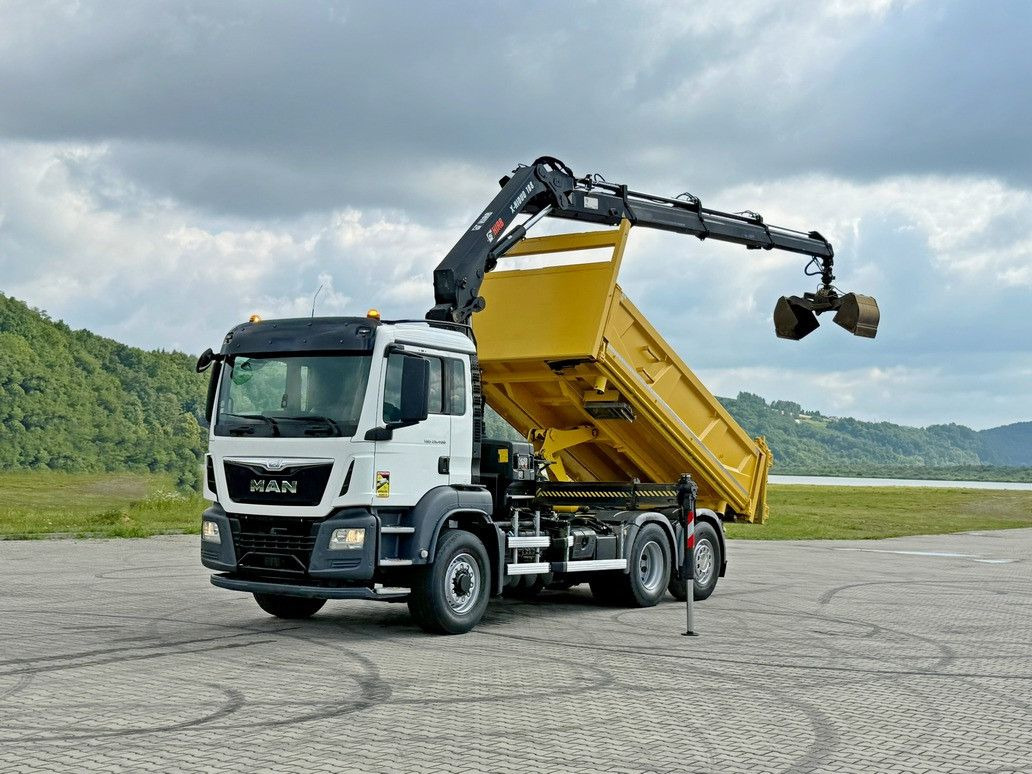 MAN TGS 26.400 * HIAB X-HIDUO 188 E-3 + FUNK * 6x4 - 크레인 트럭 : 사진 2 MAN TGS 26.400 * HIAB X-HIDUO 188 E-3 + FUNK * 6x4 - 크레인 트럭 : 사진 2