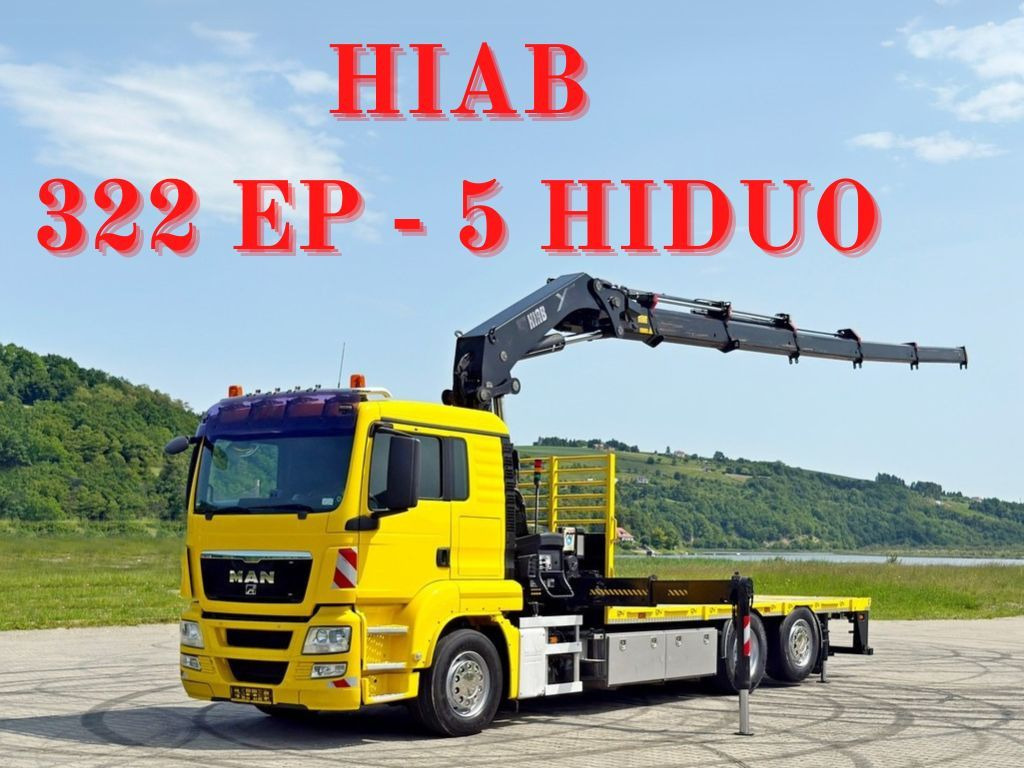 MAN TGS 26.440 * HIAB 322 EP - 5 HIDUO/ FUNK * TOP MAN TGS 26.440 * HIAB 322 EP - 5 HIDUO/ FUNK * TOP - 크레인 트럭, 드롭사이드/ 플랫베드 트럭 : 사진 1 MAN TGS 26.440 * HIAB 322 EP - 5 HIDUO/ FUNK * TOP MAN TGS 26.440 * HIAB 322 EP - 5 HIDUO/ FUNK * TOP - 크레인 트럭, 드롭사이드/ 플랫베드 트럭 : 사진 1