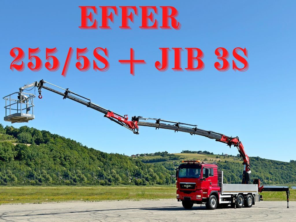 MAN TGS 28.480 * EFFER 255/5S + JIB 3S + FUNK * TOP - 크레인 트럭 : 사진 1 MAN TGS 28.480 * EFFER 255/5S + JIB 3S + FUNK * TOP - 크레인 트럭 : 사진 1
