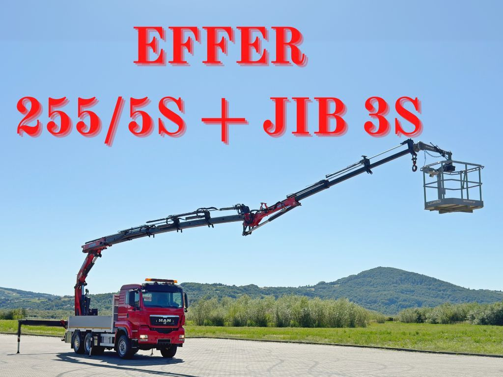 MAN TGS 28.480 * EFFER 255/5S + JIB 3S + FUNK * TOP - 크레인 트럭 : 사진 1 MAN TGS 28.480 * EFFER 255/5S + JIB 3S + FUNK * TOP - 크레인 트럭 : 사진 1