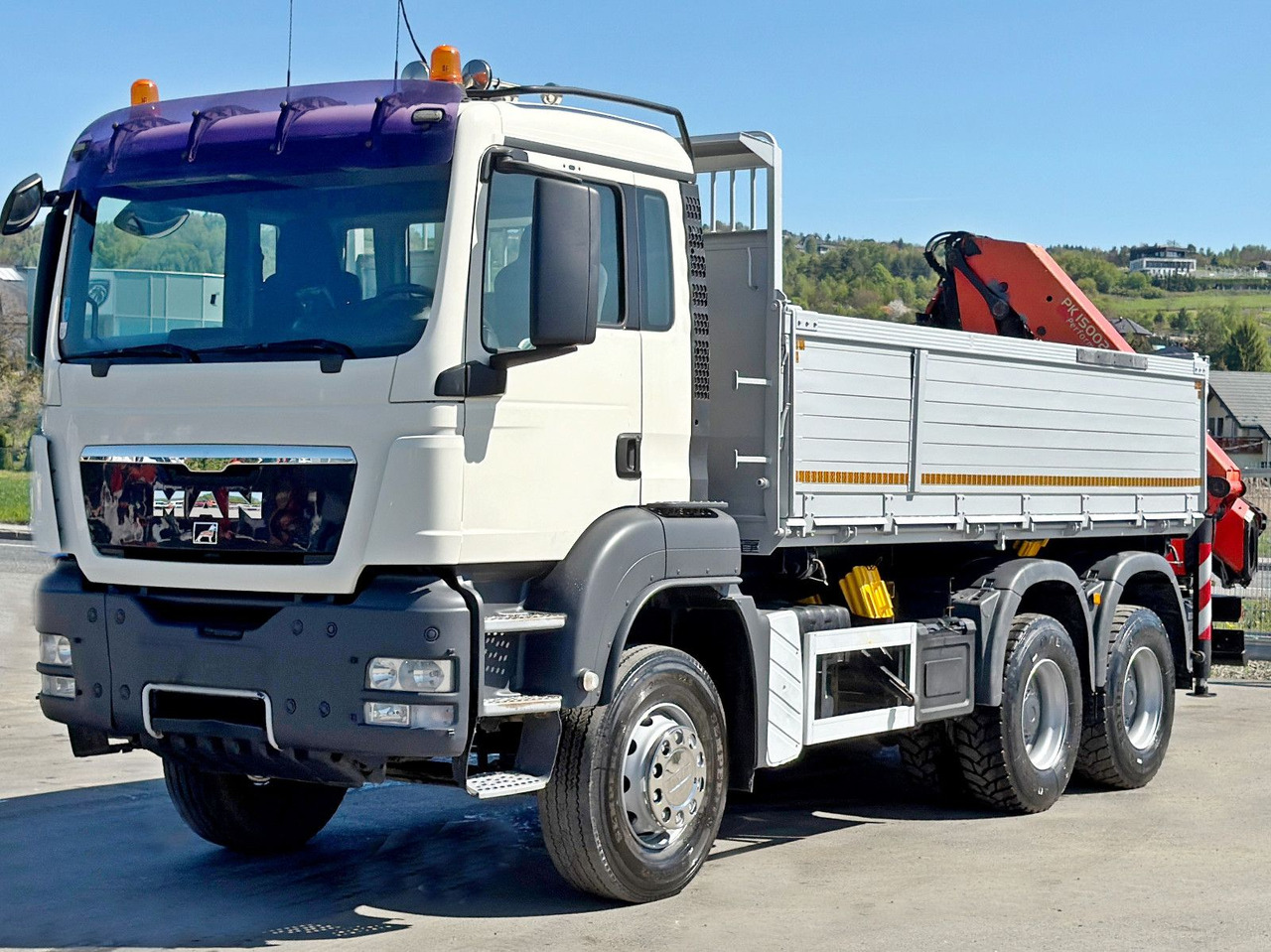 MAN TGS 33.360*KIPPER 4,95 m *PK 15002 * 6x4 - 크레인 트럭 : 사진 3 MAN TGS 33.360*KIPPER 4,95 m *PK 15002 * 6x4 - 크레인 트럭 : 사진 3