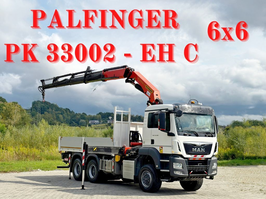 MAN TGS 33.480 * PK 33002-EH C + FUNK/6x6 * TOP - 크레인 트럭 : 사진 1 MAN TGS 33.480 * PK 33002-EH C + FUNK/6x6 * TOP - 크레인 트럭 : 사진 1