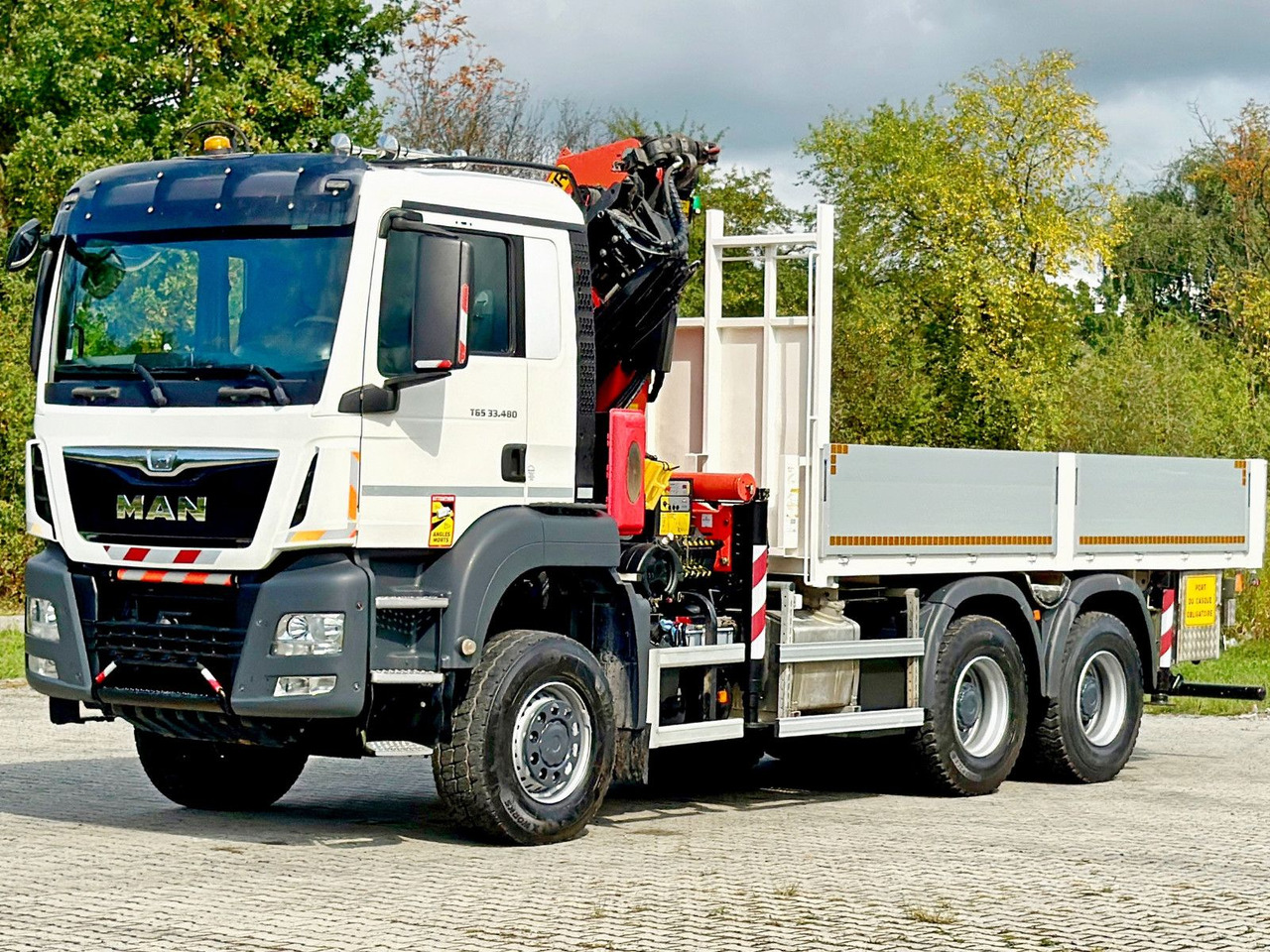 MAN TGS 33.480 * PK 33002-EH C + FUNK/6x6 * TOP - 크레인 트럭 : 사진 3 MAN TGS 33.480 * PK 33002-EH C + FUNK/6x6 * TOP - 크레인 트럭 : 사진 3