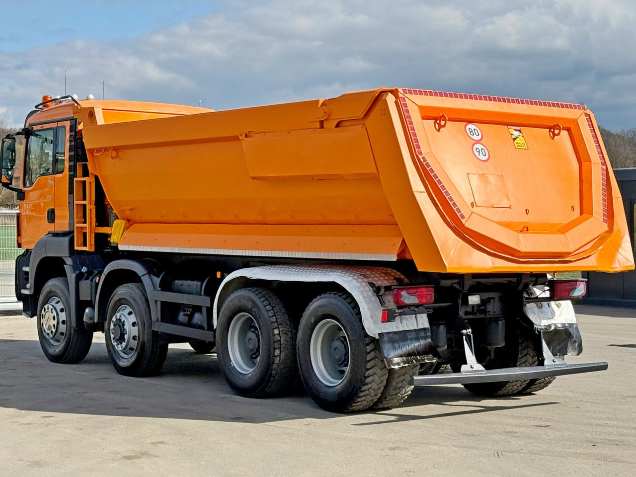 덤프트럭 MAN TGS 35.360 KIPPER * 8x6 * TOPZUSTAND : 사진 6