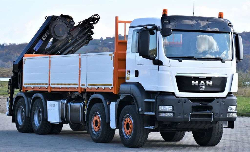 MAN TGS 35.440 * HIAB 322 EP-5HIPRO+FUNK / 8x4! - 크레인 트럭, 드롭사이드/ 플랫베드 트럭 : 사진 4 MAN TGS 35.440 * HIAB 322 EP-5HIPRO+FUNK / 8x4! - 크레인 트럭, 드롭사이드/ 플랫베드 트럭 : 사진 4