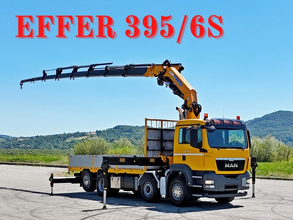 MAN TGS 35.480 * EFFER 395/6S + FUNK / 8x4 - 크레인 트럭 : 사진 1 MAN TGS 35.480 * EFFER 395/6S + FUNK / 8x4 - 크레인 트럭 : 사진 1