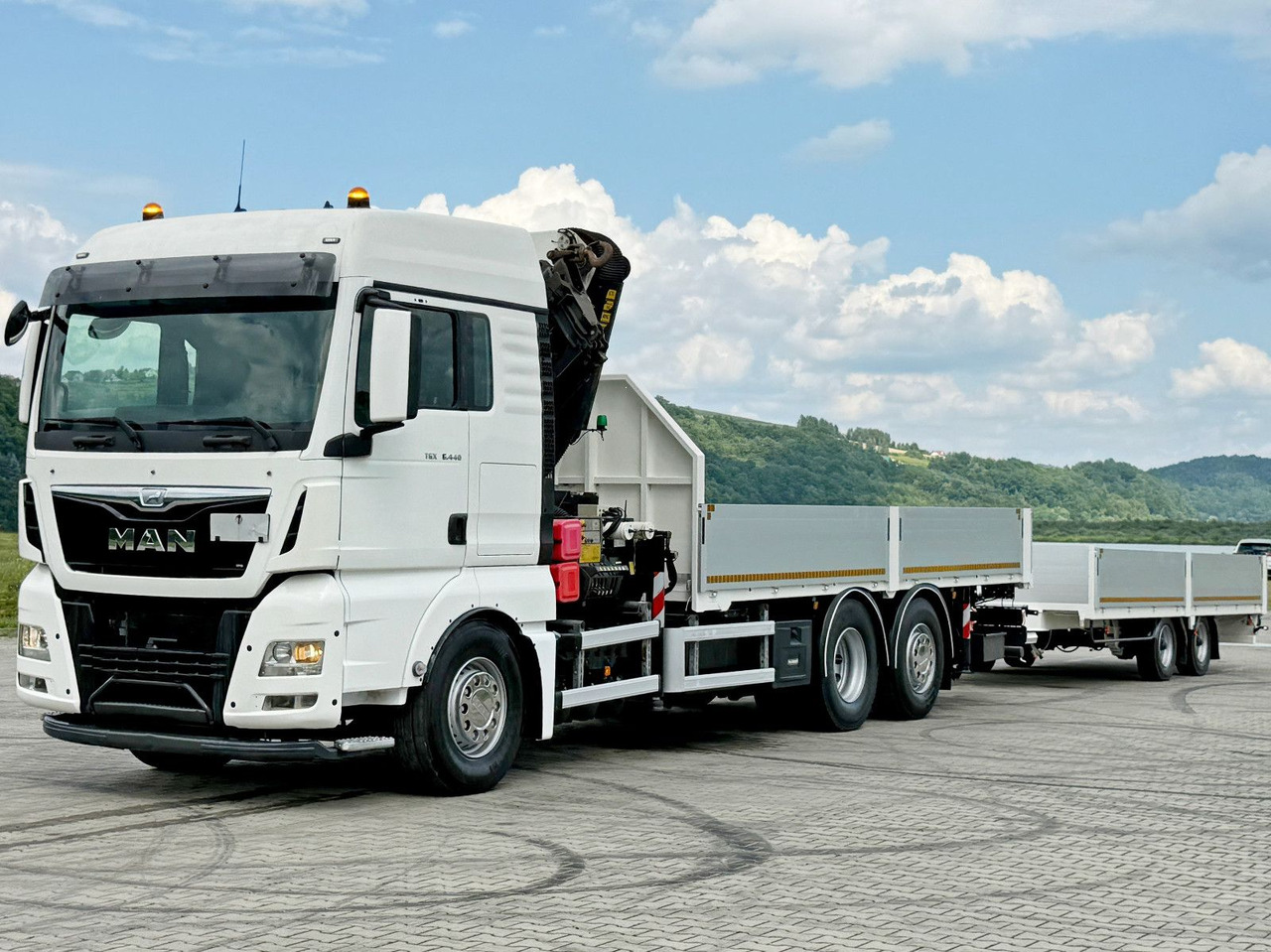 MAN TGX 26.440 * PK 41002-EH E + FUNK + Anhänger*TOP - 크레인 트럭 : 사진 4 MAN TGX 26.440 * PK 41002-EH E + FUNK + Anhänger*TOP - 크레인 트럭 : 사진 4