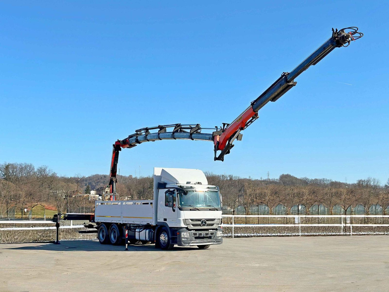 Mercedes-Benz ACTROS 2636 *PK 33002-EH E+JIB PJ 060B* 6x4 *TOP - 크레인 트럭, 드롭사이드/ 플랫베드 트럭 : 사진 2 Mercedes-Benz ACTROS 2636 *PK 33002-EH E+JIB PJ 060B* 6x4 *TOP - 크레인 트럭, 드롭사이드/ 플랫베드 트럭 : 사진 2