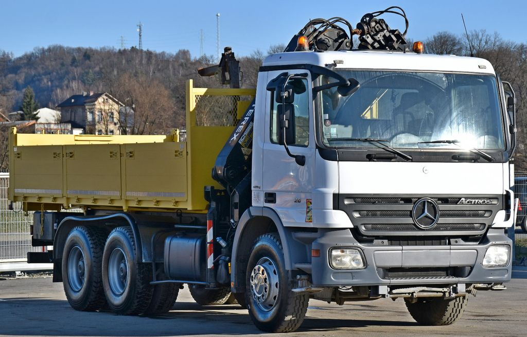 Mercedes-Benz ACTROS 2636 * TEREX 165.2E - A4 + FUNK/6x4 - 크레인 트럭, 덤프트럭 : 사진 3 Mercedes-Benz ACTROS 2636 * TEREX 165.2E - A4 + FUNK/6x4 - 크레인 트럭, 덤프트럭 : 사진 3