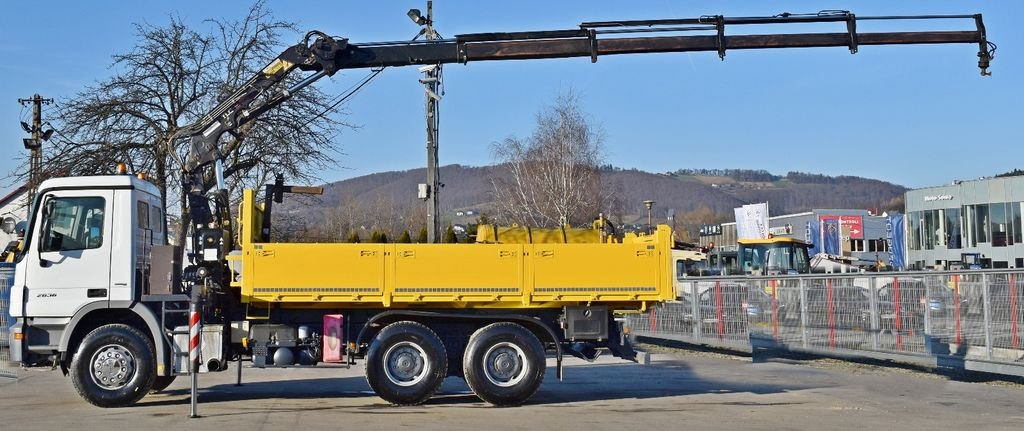 Mercedes-Benz ACTROS 2636 * TEREX 165.2E - A4 + FUNK/6x4 - 크레인 트럭, 덤프트럭 : 사진 5 Mercedes-Benz ACTROS 2636 * TEREX 165.2E - A4 + FUNK/6x4 - 크레인 트럭, 덤프트럭 : 사진 5