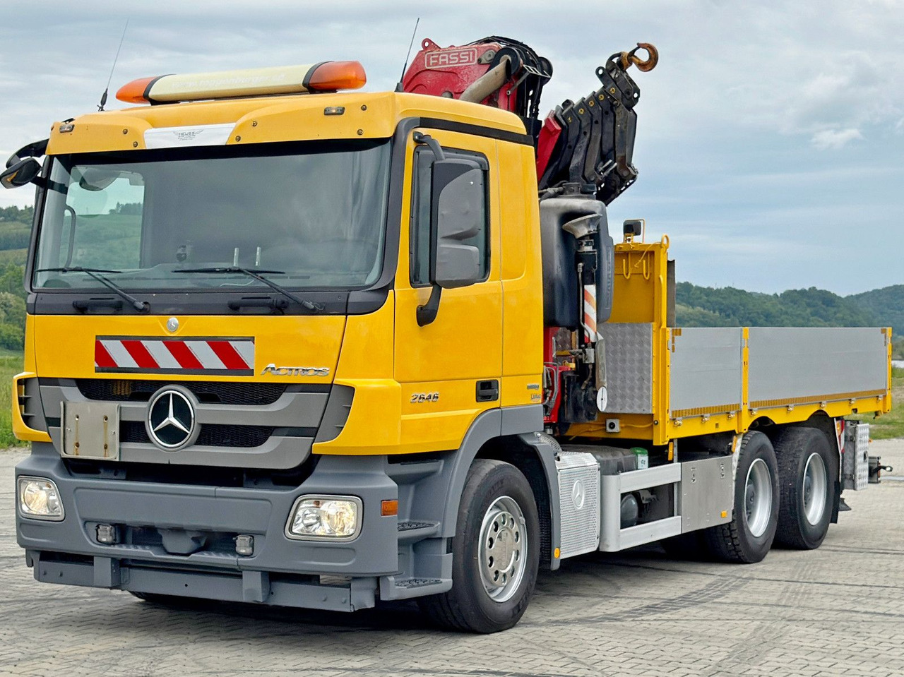 Mercedes-Benz ACTROS 2646 * FASSI F365AXP.26 + FUNK * 6x4 - 크레인 트럭 : 사진 4 Mercedes-Benz ACTROS 2646 * FASSI F365AXP.26 + FUNK * 6x4 - 크레인 트럭 : 사진 4