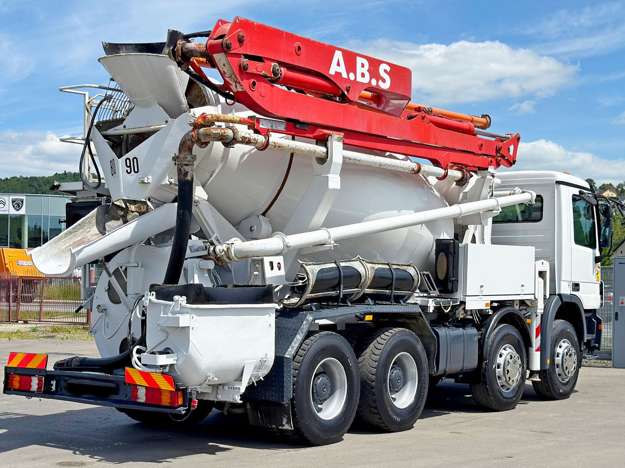 Mercedes-Benz ACTROS 3241* Betonpumpe 21m *8x4 * Top Zustand Mercedes-Benz ACTROS 3241* Betonpumpe 21m *8x4 * Top Zustand - 콘크리트 펌프 트럭 : 사진 5 Mercedes-Benz ACTROS 3241* Betonpumpe 21m *8x4 * Top Zustand Mercedes-Benz ACTROS 3241* Betonpumpe 21m *8x4 * Top Zustand - 콘크리트 펌프 트럭 : 사진 5