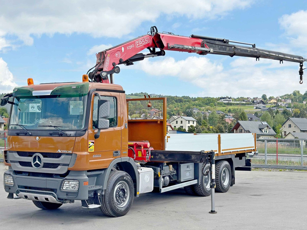 Mercedes-Benz ACTROS 3336 * FASSI F290A.22 + FUNK / 6x4 * TOP - 크레인 트럭 : 사진 2 Mercedes-Benz ACTROS 3336 * FASSI F290A.22 + FUNK / 6x4 * TOP - 크레인 트럭 : 사진 2