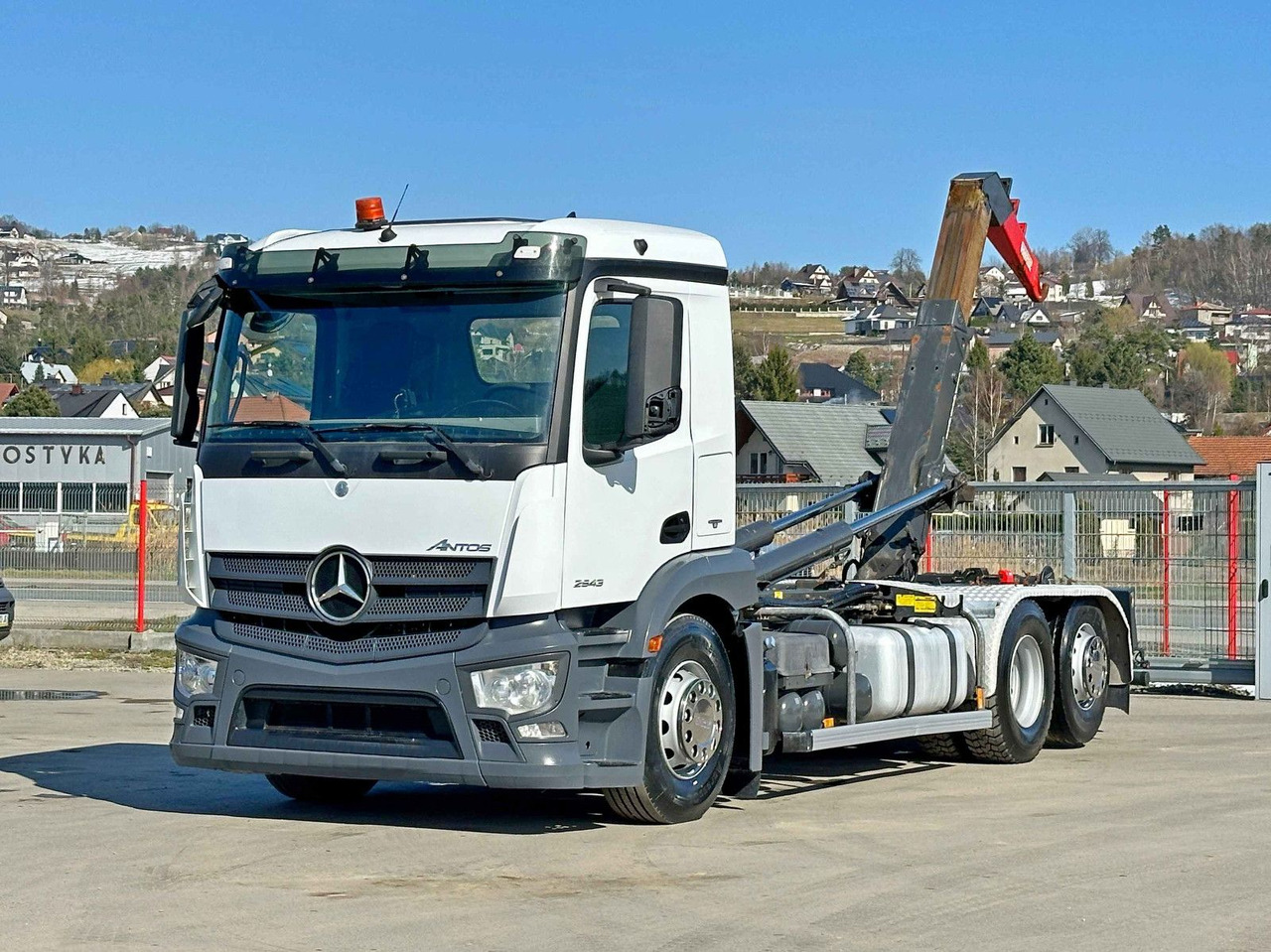Mercedes-Benz ANTOS 2543 Abrollkipper * Top Zustand! - 후크 리프트 트럭 : 사진 2 Mercedes-Benz ANTOS 2543 Abrollkipper * Top Zustand! - 후크 리프트 트럭 : 사진 2