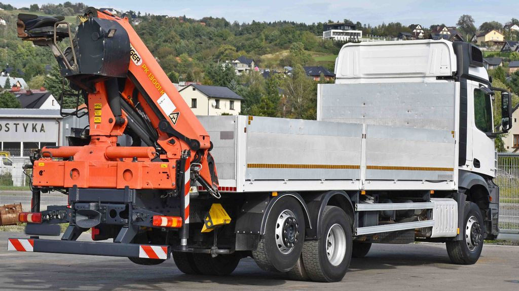 크레인 트럭, 드롭사이드/ 플랫베드 트럭 Mercedes-Benz AROCS 2542* PK 13001-K B* TOPZUSTAND : 사진 6