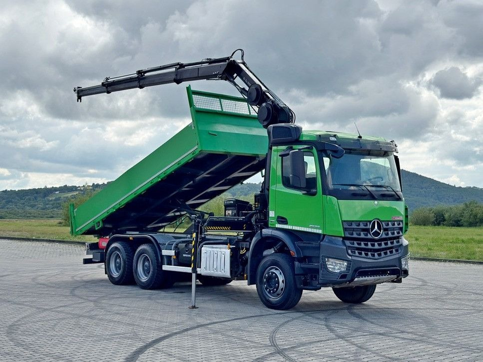 Mercedes-Benz AROCS 2636 * HIAB 122 ES - 3 HIPRO * 6x4 - 크레인 트럭 : 사진 2 Mercedes-Benz AROCS 2636 * HIAB 122 ES - 3 HIPRO * 6x4 - 크레인 트럭 : 사진 2