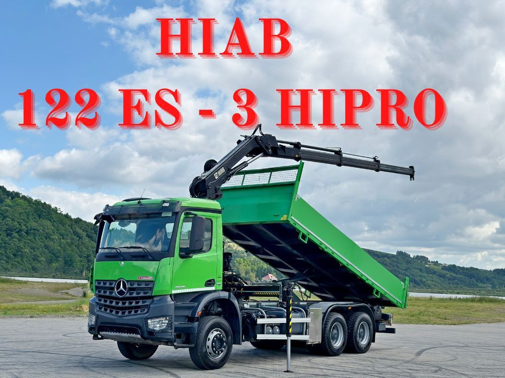 Mercedes-Benz AROCS 2636 * HIAB 122 ES - 3 HIPRO * 6x4 - 크레인 트럭 : 사진 1 Mercedes-Benz AROCS 2636 * HIAB 122 ES - 3 HIPRO * 6x4 - 크레인 트럭 : 사진 1