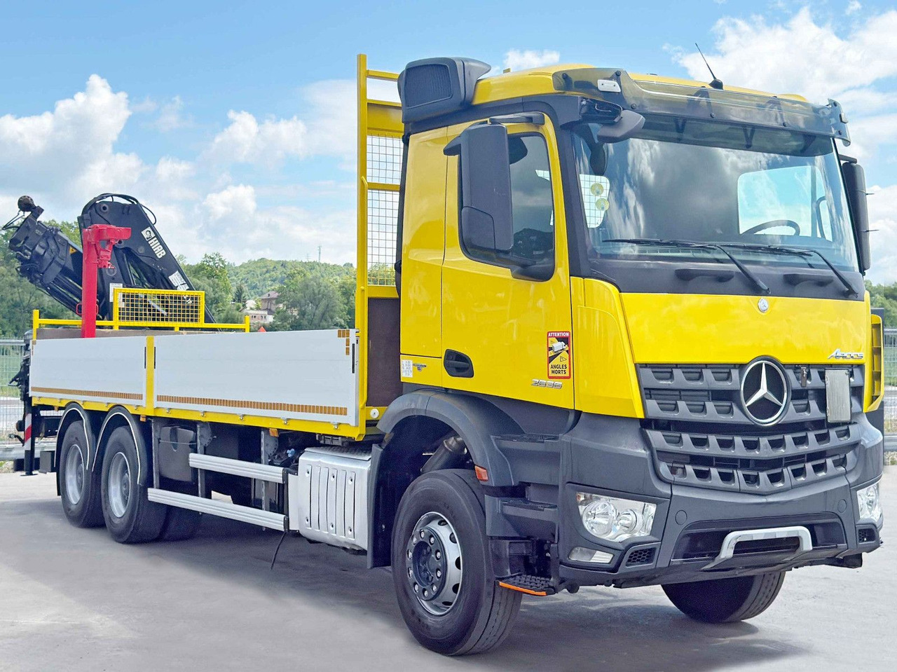 Mercedes-Benz AROCS 2636 *HIAB 166 D-4 HIDUO + FUNK* 6x4 - 크레인 트럭 : 사진 3 Mercedes-Benz AROCS 2636 *HIAB 166 D-4 HIDUO + FUNK* 6x4 - 크레인 트럭 : 사진 3