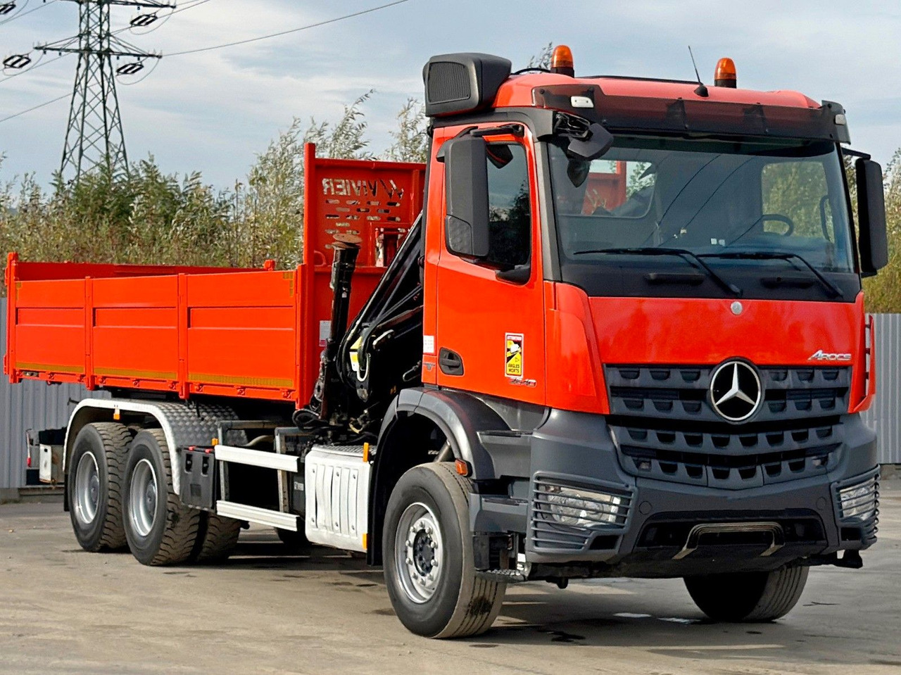 Mercedes-Benz AROCS 2640 *HIAB 144 BS - 3/FUNK  + * 6x4 - 크레인 트럭 : 사진 3 Mercedes-Benz AROCS 2640 *HIAB 144 BS - 3/FUNK  + * 6x4 - 크레인 트럭 : 사진 3