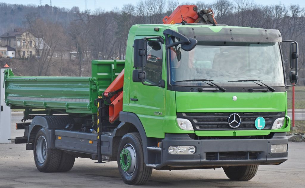 Mercedes-Benz ATEGO 1224 Kipper 4,00m* KRAN * TOPZUSTAND Mercedes-Benz ATEGO 1224 Kipper 4,00m* KRAN * TOPZUSTAND - 크레인 트럭, 덤프트럭 : 사진 4 Mercedes-Benz ATEGO 1224 Kipper 4,00m* KRAN * TOPZUSTAND Mercedes-Benz ATEGO 1224 Kipper 4,00m* KRAN * TOPZUSTAND - 크레인 트럭, 덤프트럭 : 사진 4