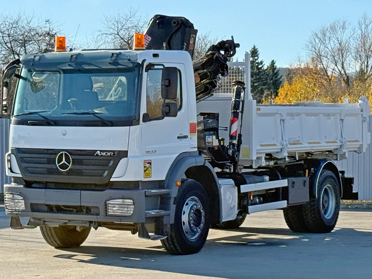 Mercedes-Benz AXOR 1833 * HIAB 144 B - 3 HIDUO + FUNK * TOP - 덤프트럭, 크레인 트럭 : 사진 5 Mercedes-Benz AXOR 1833 * HIAB 144 B - 3 HIDUO + FUNK * TOP - 덤프트럭, 크레인 트럭 : 사진 5