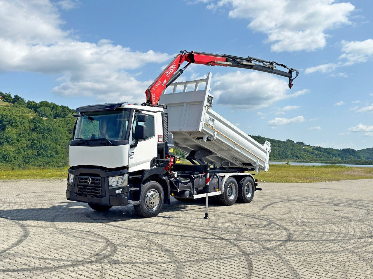 Renault C 430 * FASSI F165A.0.23 + FUNK * 6x4 - 크레인 트럭 : 사진 2 Renault C 430 * FASSI F165A.0.23 + FUNK * 6x4 - 크레인 트럭 : 사진 2
