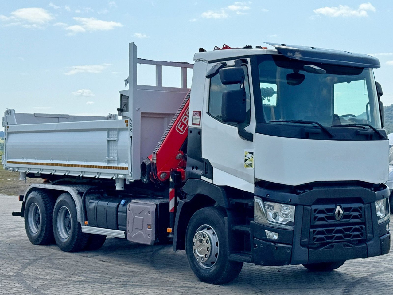Renault C 430 * FASSI F165A.0.23 + FUNK * 6x4 - 덤프트럭, 크레인 트럭 : 사진 4 Renault C 430 * FASSI F165A.0.23 + FUNK * 6x4 - 덤프트럭, 크레인 트럭 : 사진 4