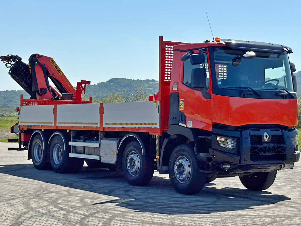 Renault C 430 * PRITSCHE 7,80m*PK 26002 - EH E/FUNK *8x4 - 크레인 트럭 : 사진 3 Renault C 430 * PRITSCHE 7,80m*PK 26002 - EH E/FUNK *8x4 - 크레인 트럭 : 사진 3