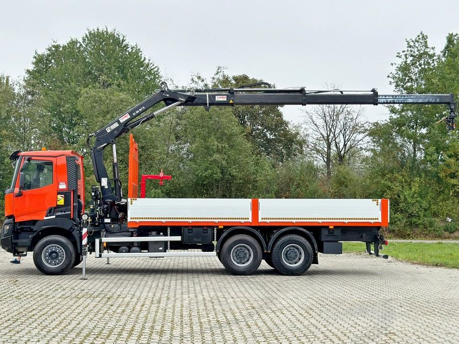 Renault K 380 * HIAB 166 BS-3 HIDUO + FUNK* 6x4 - 크레인 트럭 : 사진 5 Renault K 380 * HIAB 166 BS-3 HIDUO + FUNK* 6x4 - 크레인 트럭 : 사진 5