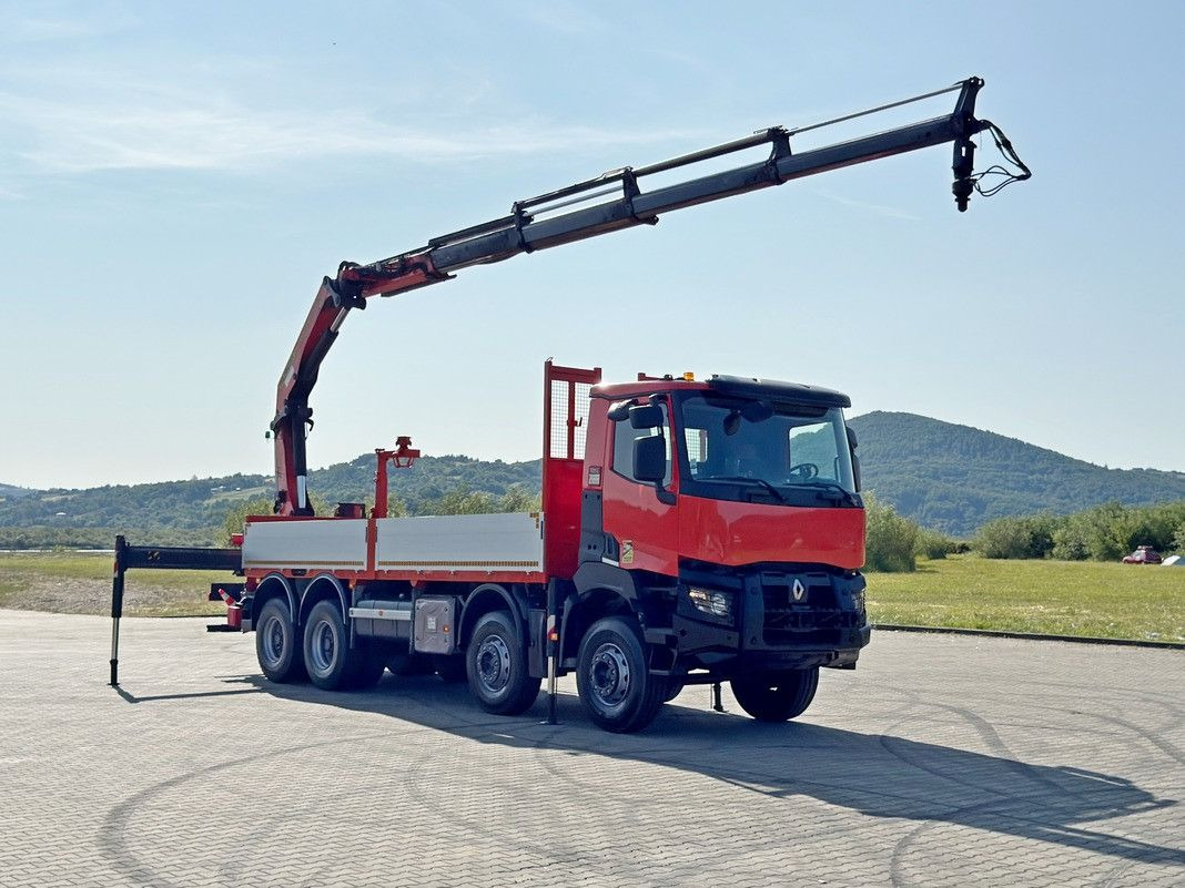 Renault K 430 * PK 22002 - EH C+ FUNK * 8x4 - 크레인 트럭 : 사진 2 Renault K 430 * PK 22002 - EH C+ FUNK * 8x4 - 크레인 트럭 : 사진 2
