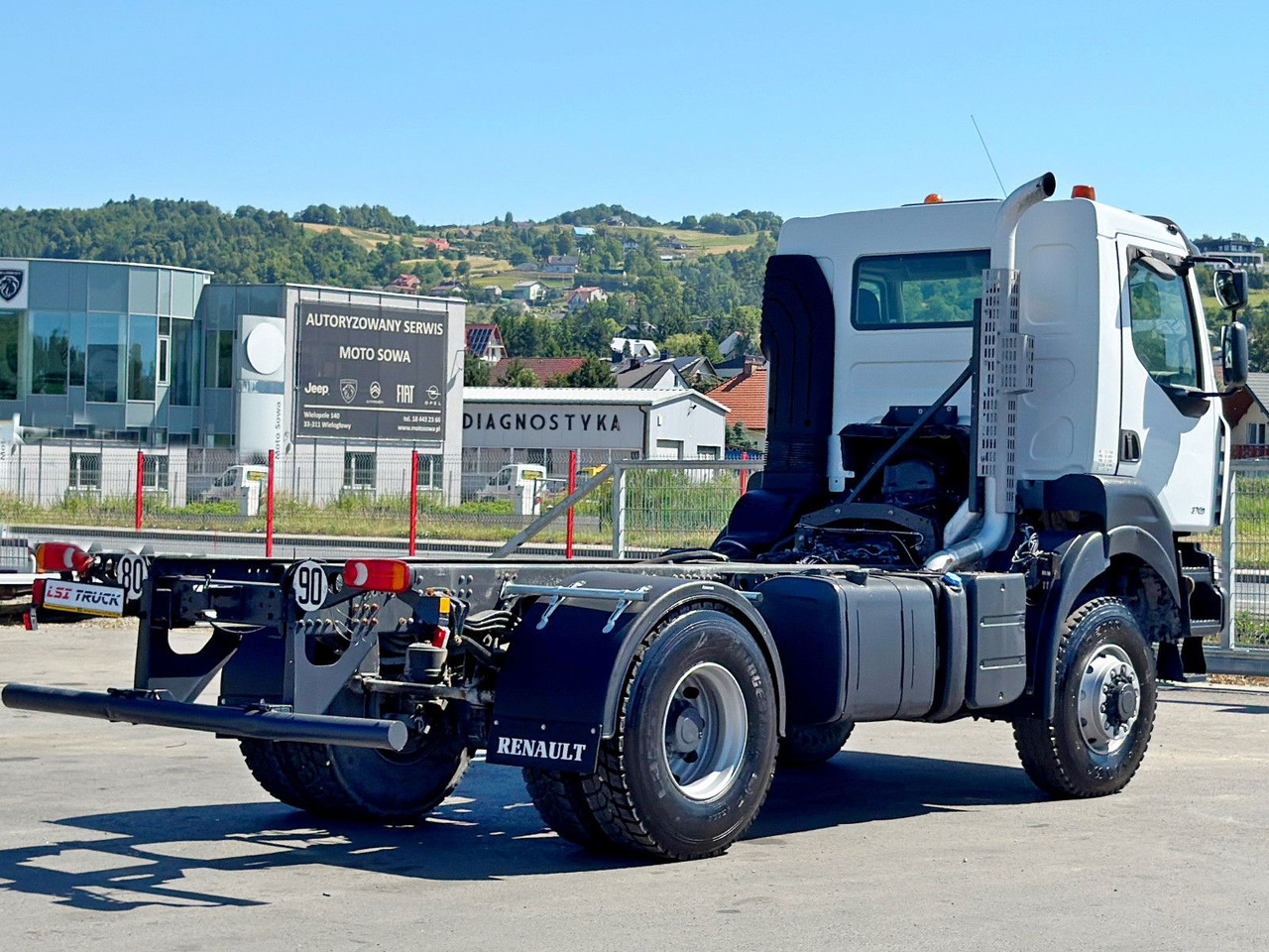 Renault KERAX 370 * FAHRGESTELL 4,55 m / 4x4*TOPZUSTAND - 캡 새시 트럭 : 사진 4 Renault KERAX 370 * FAHRGESTELL 4,55 m / 4x4*TOPZUSTAND - 캡 새시 트럭 : 사진 4