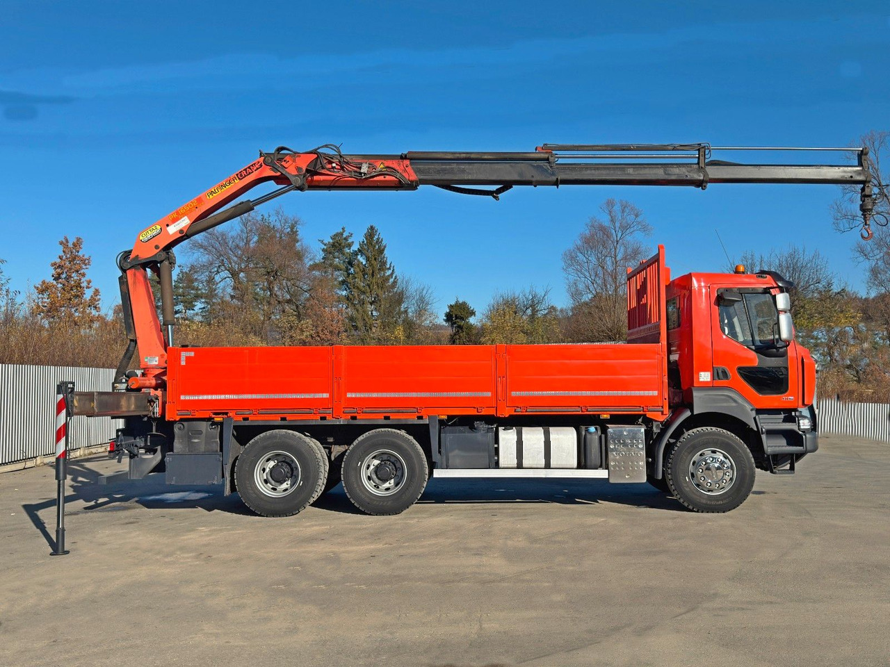 Renault KERAX 410 *PK 16502 + FUNK / 6x4 * TOP - 크레인 트럭 : 사진 5 Renault KERAX 410 *PK 16502 + FUNK / 6x4 * TOP - 크레인 트럭 : 사진 5