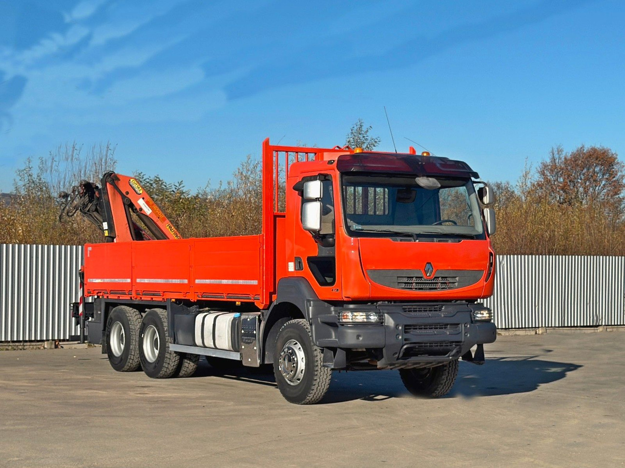 Renault KERAX 410 *PK 16502 + FUNK / 6x4 * TOP - 크레인 트럭 : 사진 3 Renault KERAX 410 *PK 16502 + FUNK / 6x4 * TOP - 크레인 트럭 : 사진 3