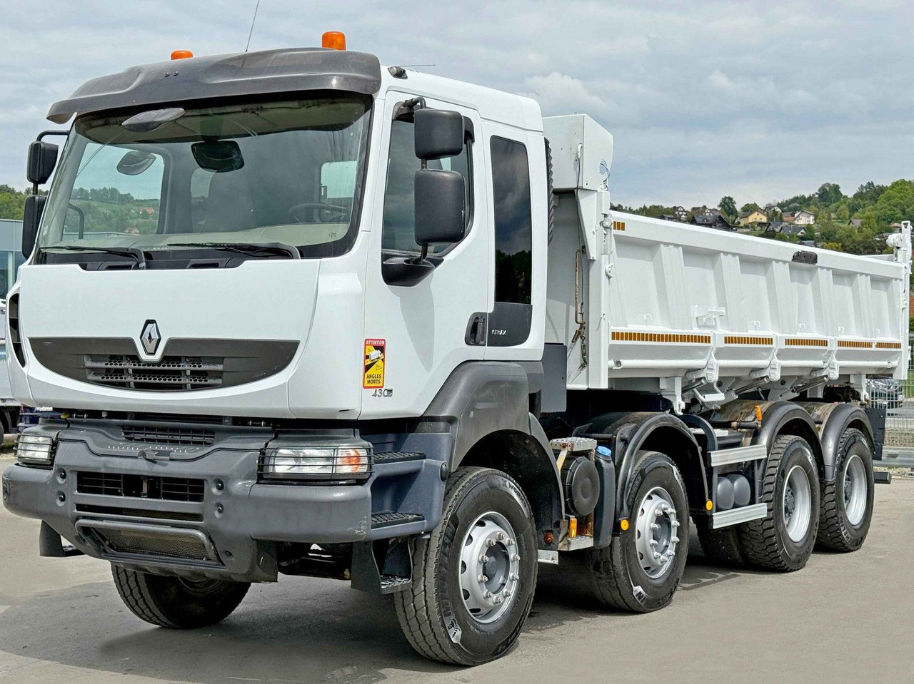 Renault KERAX 430 DXI * KIPPER 6,00 m / 8x4 * TOP - 덤프트럭, 크레인 트럭 : 사진 2 Renault KERAX 430 DXI * KIPPER 6,00 m / 8x4 * TOP - 덤프트럭, 크레인 트럭 : 사진 2