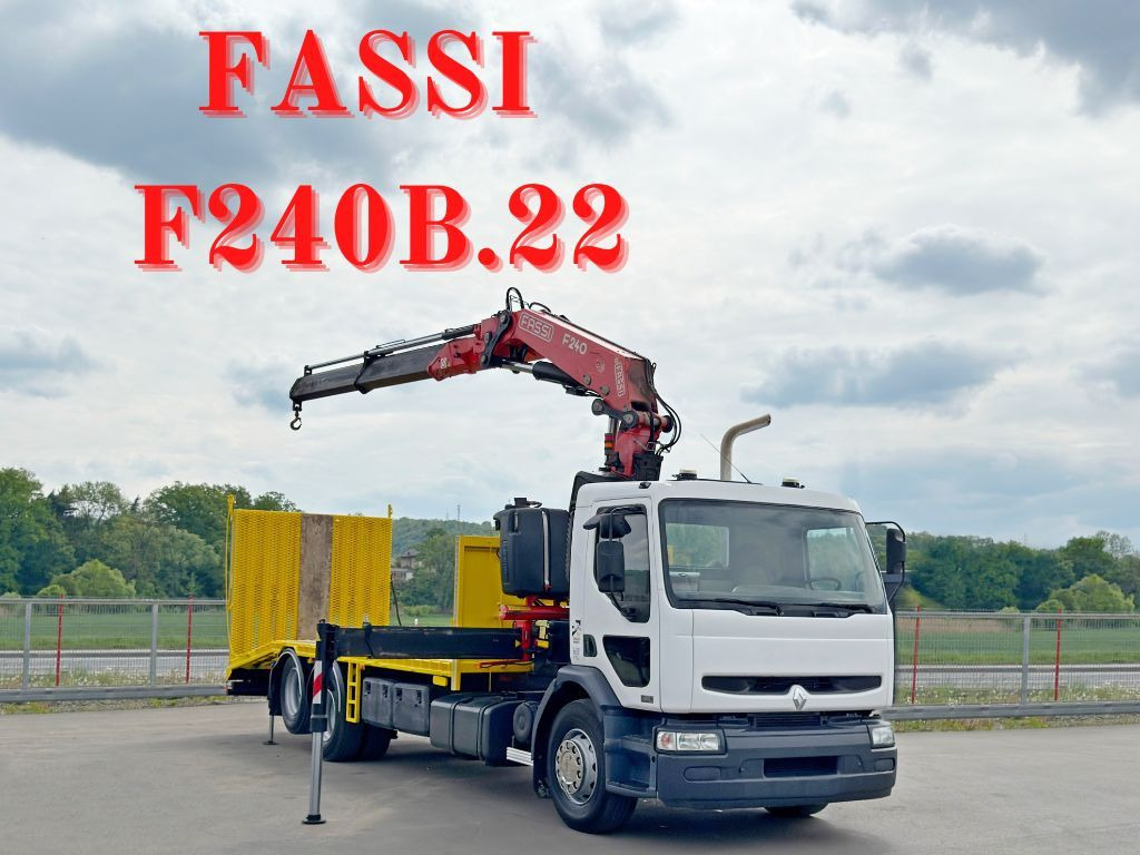 Renault PREMIUM 320 * FASSI F240B.22 + FUNK* TOP - 견인 트럭 : 사진 1 Renault PREMIUM 320 * FASSI F240B.22 + FUNK* TOP - 견인 트럭 : 사진 1