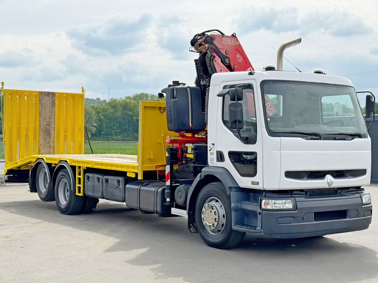 Renault PREMIUM 320 * FASSI F240B.22 + FUNK* TOP - 견인 트럭 : 사진 3 Renault PREMIUM 320 * FASSI F240B.22 + FUNK* TOP - 견인 트럭 : 사진 3