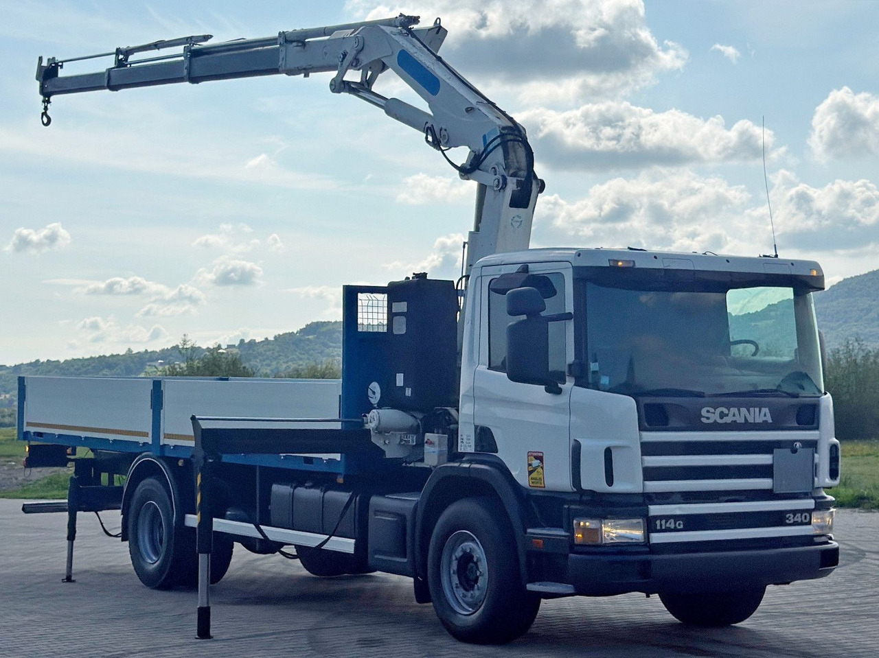 Scania 114 G 340 * PRITSCHE 7,00m * EFFER 210 3S + FUNK - 크레인 트럭 : 사진 2 Scania 114 G 340 * PRITSCHE 7,00m * EFFER 210 3S + FUNK - 크레인 트럭 : 사진 2