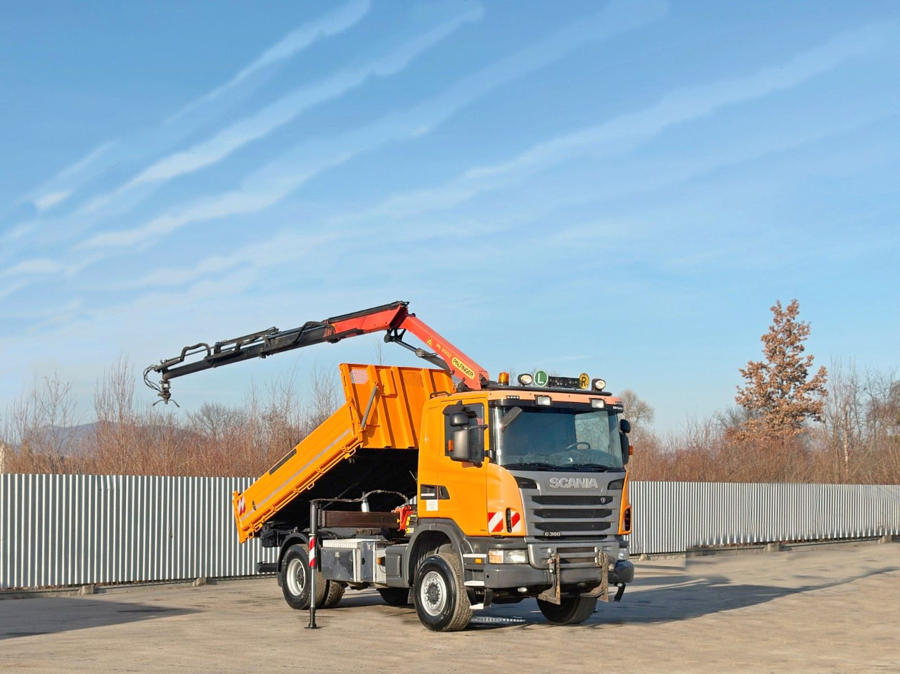 Scania G 360 * KIPPER 4,15m * PALFINGER PK 11002/ 4x4 - 크레인 트럭 : 사진 2 Scania G 360 * KIPPER 4,15m * PALFINGER PK 11002/ 4x4 - 크레인 트럭 : 사진 2