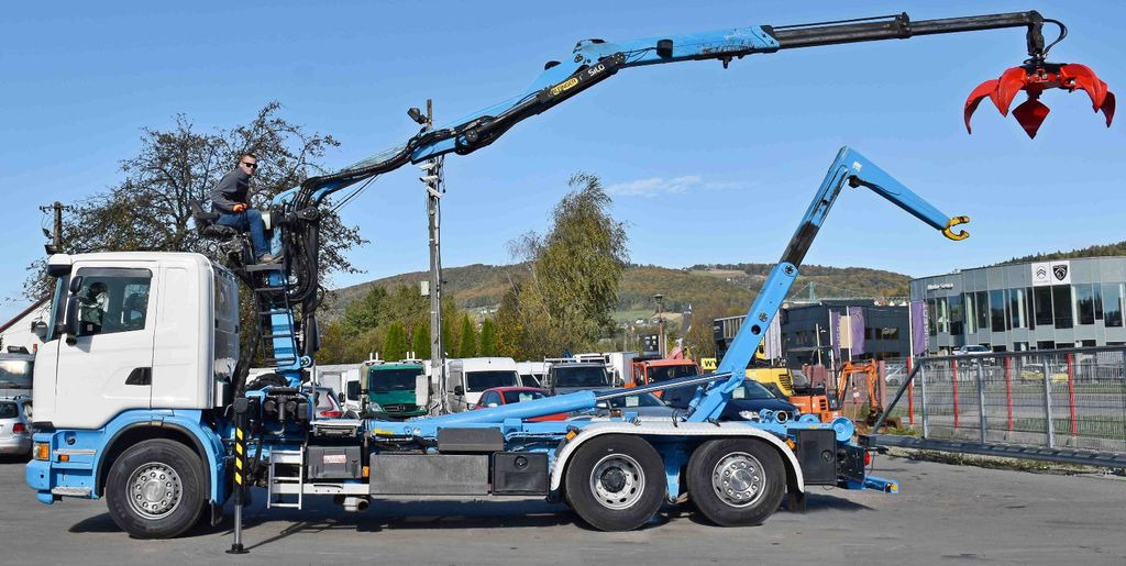 Scania G 440 * Abrollkipper * EPSILON M120Z95TR* TOP - 후크 리프트 트럭 : 사진 5 Scania G 440 * Abrollkipper * EPSILON M120Z95TR* TOP - 후크 리프트 트럭 : 사진 5