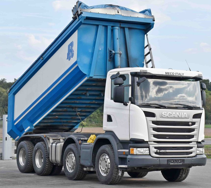 Scania G 450 * Kipper * TOPZUSTAND / 8x4 Scania G 450 * Kipper * TOPZUSTAND / 8x4 - 덤프트럭 : 사진 4 Scania G 450 * Kipper * TOPZUSTAND / 8x4 Scania G 450 * Kipper * TOPZUSTAND / 8x4 - 덤프트럭 : 사진 4