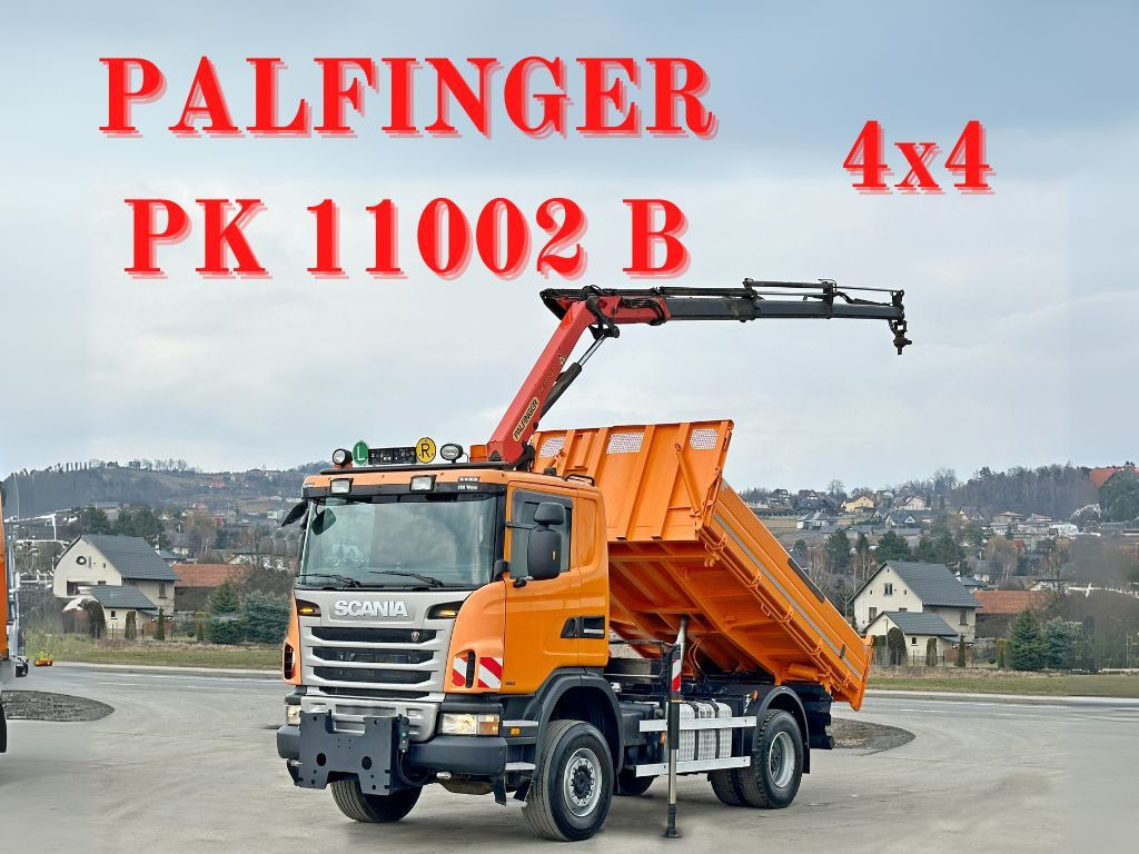 Scania G360 Kipper 4,10m *PK 11002 B + FUNK *4x4 Scania G360 Kipper 4,10m *PK 11002 B + FUNK *4x4 - 크레인 트럭, 덤프트럭 : 사진 1 Scania G360 Kipper 4,10m *PK 11002 B + FUNK *4x4 Scania G360 Kipper 4,10m *PK 11002 B + FUNK *4x4 - 크레인 트럭, 덤프트럭 : 사진 1