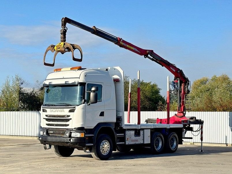 Scania G490* HOLZTRANSPORTER * PENZ 12Z8.70* 6x6 - 목재 트럭, 크레인 트럭 : 사진 2 Scania G490* HOLZTRANSPORTER * PENZ 12Z8.70* 6x6 - 목재 트럭, 크레인 트럭 : 사진 2
