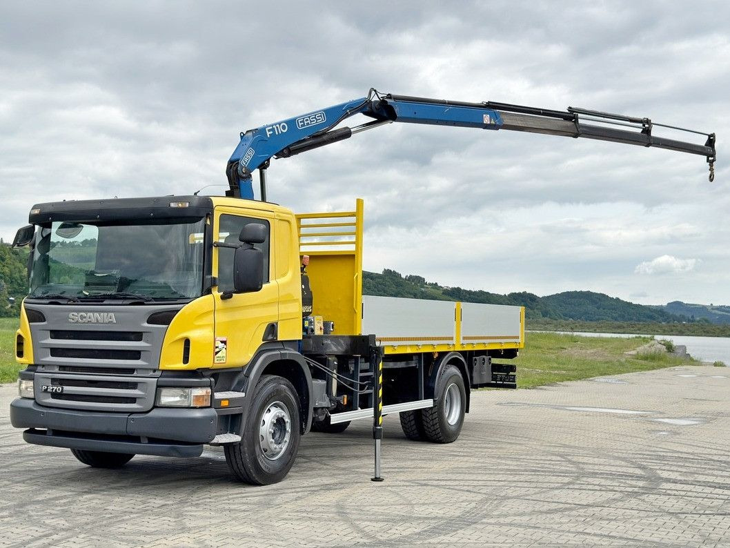 Scania P 270 * FASSI F110A.23 + FUNK * TOPZUSTAND - 크레인 트럭 : 사진 2 Scania P 270 * FASSI F110A.23 + FUNK * TOPZUSTAND - 크레인 트럭 : 사진 2