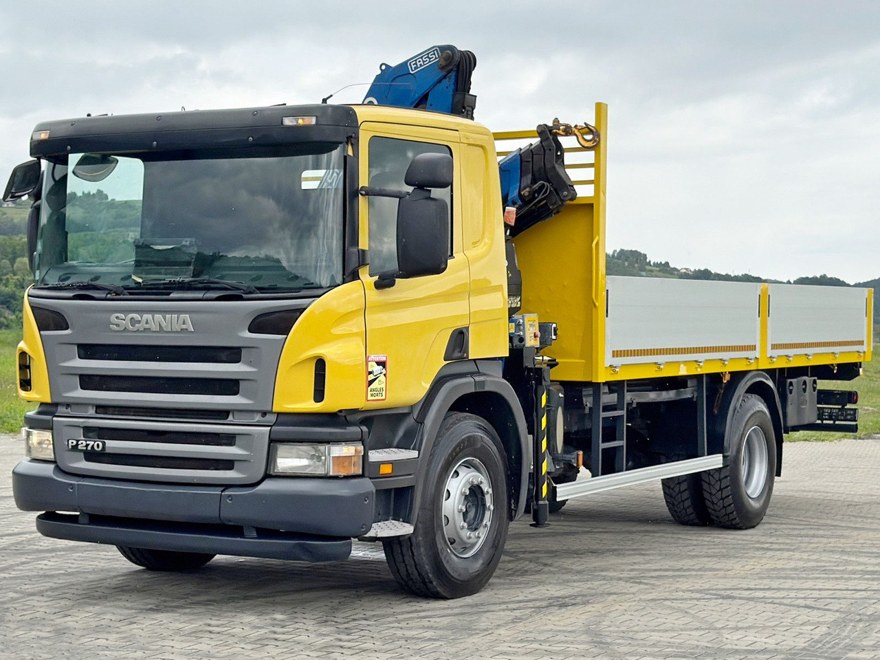 Scania P 270 * FASSI F110A.23 + FUNK * TOPZUSTAND - 크레인 트럭 : 사진 4 Scania P 270 * FASSI F110A.23 + FUNK * TOPZUSTAND - 크레인 트럭 : 사진 4