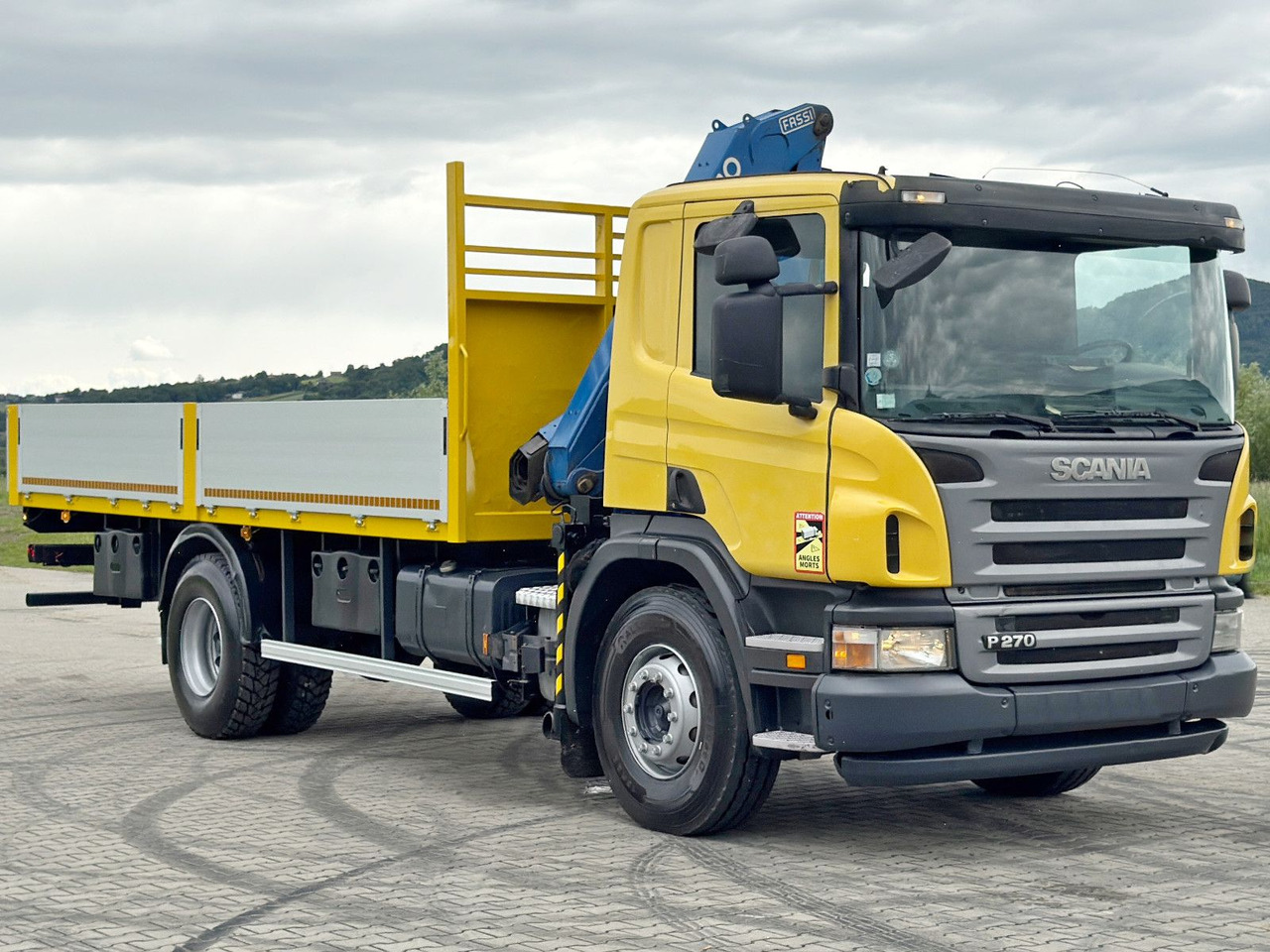 Scania P 270 * FASSI F110A.23 + FUNK * TOPZUSTAND - 크레인 트럭 : 사진 3 Scania P 270 * FASSI F110A.23 + FUNK * TOPZUSTAND - 크레인 트럭 : 사진 3