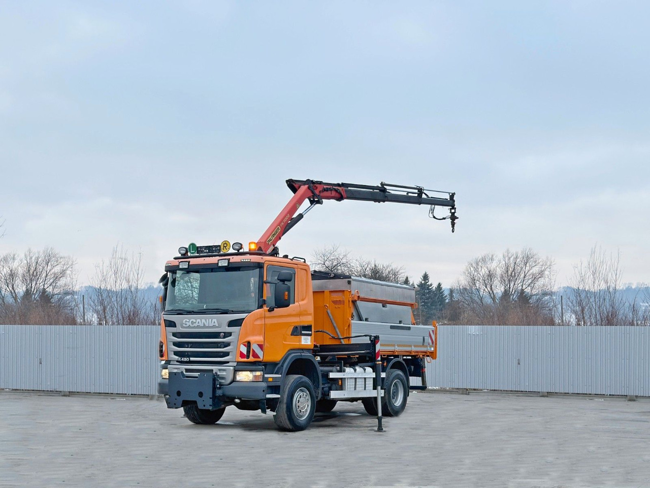 Scania R 420 KIPPER 4,15 m * PK 11002/FUNK * sandblaste - 크레인 트럭 : 사진 3 Scania R 420 KIPPER 4,15 m * PK 11002/FUNK * sandblaste - 크레인 트럭 : 사진 3