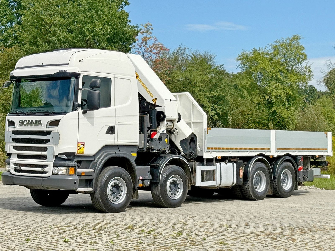 Scania R 500 * PK 88002 - EH G + FUNK * 8x4 *TOPZUSTAND - 크레인 트럭 : 사진 4 Scania R 500 * PK 88002 - EH G + FUNK * 8x4 *TOPZUSTAND - 크레인 트럭 : 사진 4