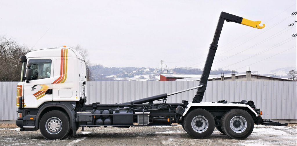 Scania R124 470 Abrollkipper *6x2* Top Zustand ! - 후크 리프트 트럭 : 사진 5 Scania R124 470 Abrollkipper *6x2* Top Zustand ! - 후크 리프트 트럭 : 사진 5