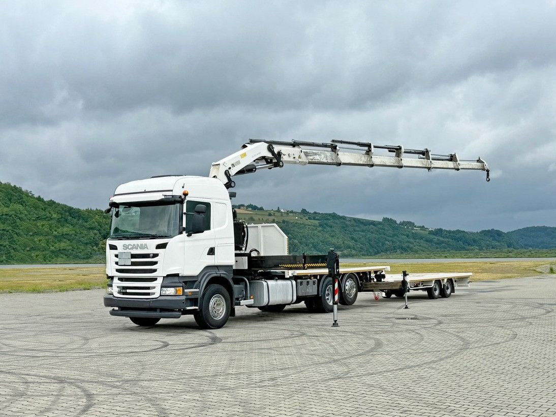 Scania R440 * HIAB 422 E-6 HIPRO + FUNK + Anhänger! 6x4 - 크레인 트럭 : 사진 2 Scania R440 * HIAB 422 E-6 HIPRO + FUNK + Anhänger! 6x4 - 크레인 트럭 : 사진 2