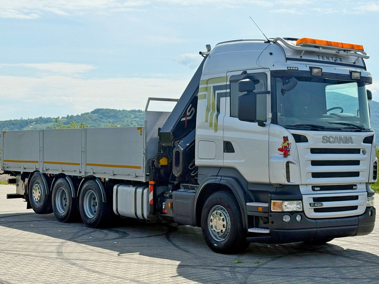 Scania R480 PRITSCHE 6,85m *HIAB 377 E-8 HIPRO/FUNK*8x4 - 크레인 트럭 : 사진 3 Scania R480 PRITSCHE 6,85m *HIAB 377 E-8 HIPRO/FUNK*8x4 - 크레인 트럭 : 사진 3